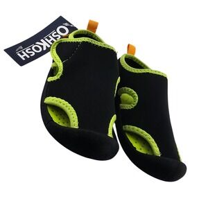 OshKosh Bgosh‎ Toddler Boy's or Girl's Sandals Black Green - Size 9 - New